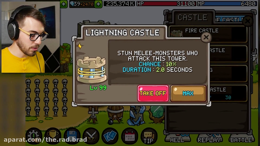 Spending $60 on a SINGLE Weapon in Grow Castle! (DO NOT ATTEMPT)