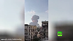 فیلم بشدت ترسناک انفجار بسیار...