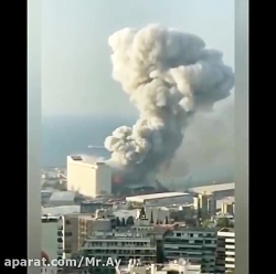 انفجار در بیروت لبنان