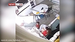 تصویری جدید از لحظه انفجار در...