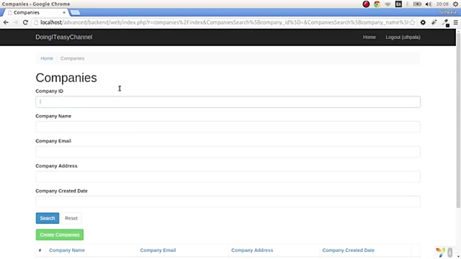 Yii2 Lesson 32 Global Search