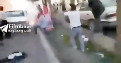 آتش سوزی اتوبوس