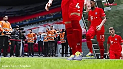تریلر گیم پلی بازی PES 2021