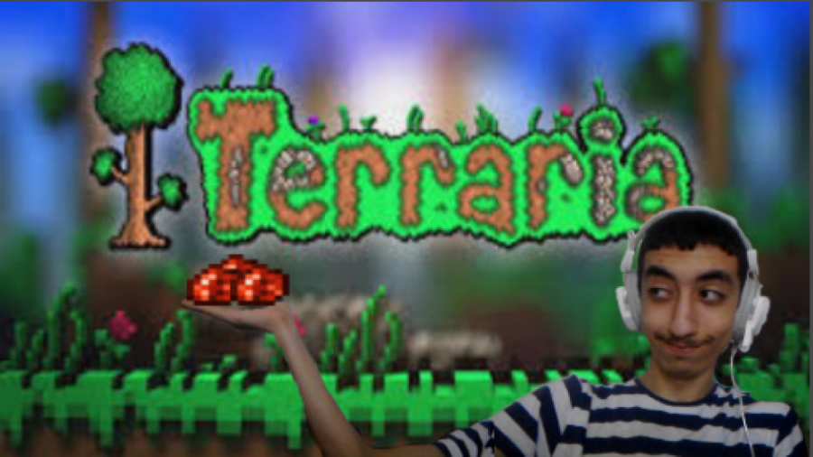 حمله دوقولو های پوفیوز ( گیم پلی بازی terraria پارت 11 ) جمع اوریه منابع جدید