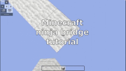 Minecraft ninja bridge tutorial