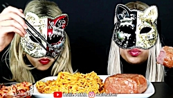چالش غذا   نودل و اسپم
