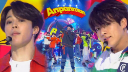 اجرای anpanman از bts در sbs