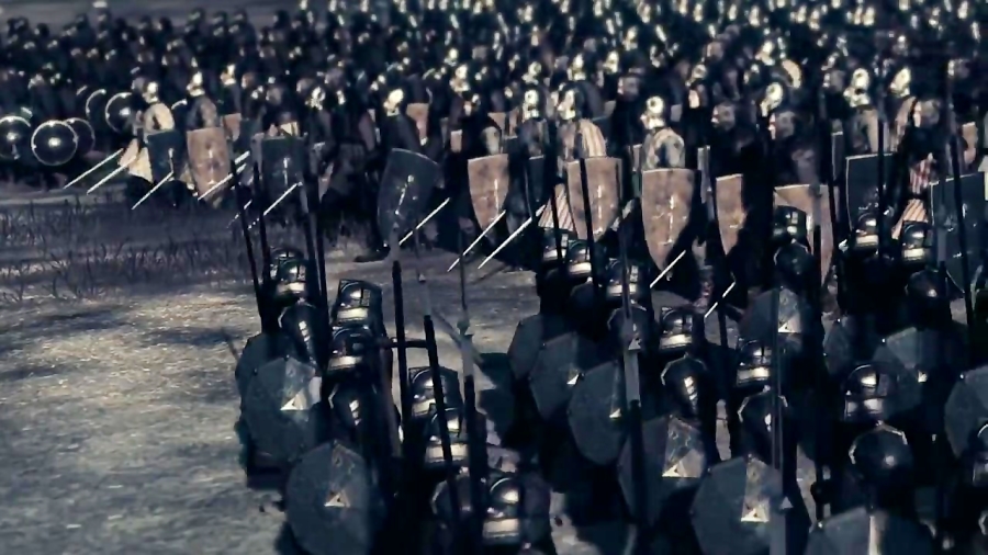 ارباب حلقه ها - نبرد بزرگ 40,000 ارک و 20,000 سرباز گوندور - Total War
