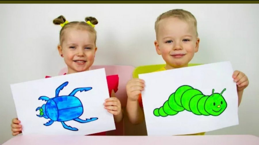 گبی و الکس :: آموزش رنگ ها و ن...