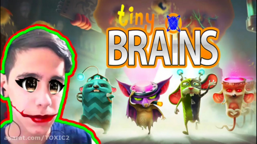 Tiny brains gamplay جون عجب گیمی