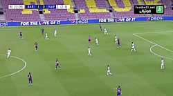 سوپر گل مسی در مسابقه بارسا و...