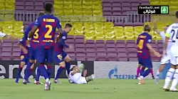 گل اول ناپولی به بارسا لیگ قهر...