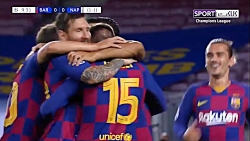 خلاصه بازی بارسلونا 3-1 ناپولی