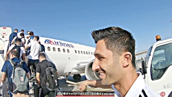 کلیپ سفر کاروان تیم فوتبال ترا...