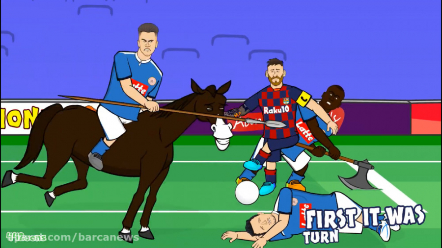 انیمیشن طنز گل مسی به ناپولی ; واکنش هواداران رئال و کریستیانو !