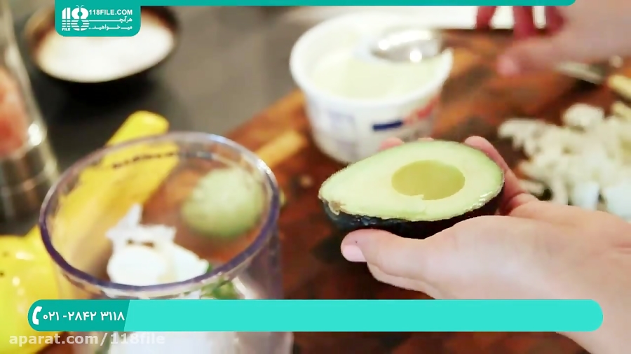 آموزش آشپزی | شیرینی پزی | دستور پخت غذا ( ناچو با سس آووکادو ) 02128423118