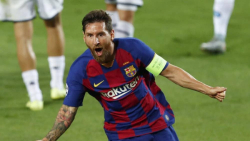 گل انفرادی زیبای مسی مقابل ناپ...