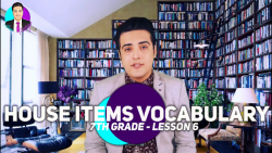 ویدیو لغات وسایل منزل در زبان انگلیسی