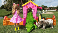 دیانا و روما :: حیوانات اسباب...