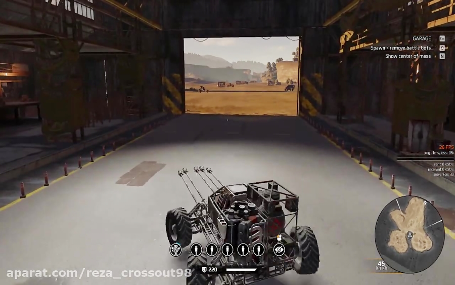 گیم پلی بازیpart1- crossout