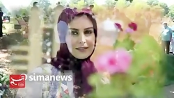 تشییع پیکر ماه چهره خلیلی در ل...
