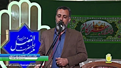 مدیحه سرایی اقای بنی لوحی هیأت...