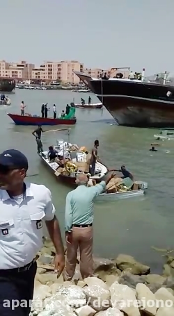آتش سوزي در خور گناوه