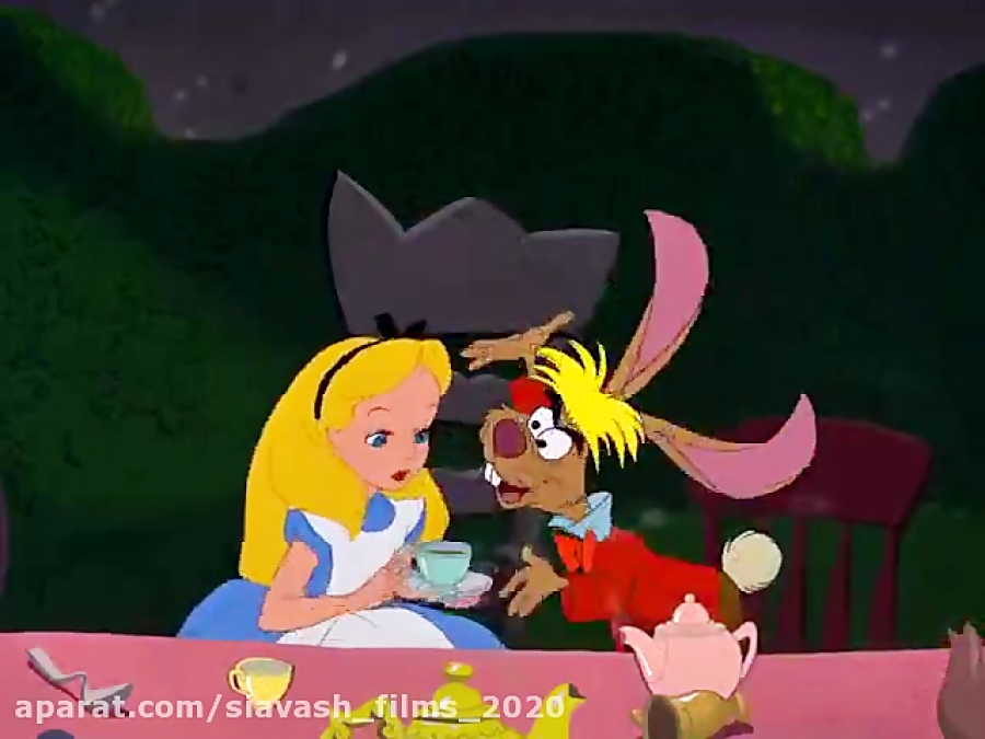 دوبله فارسی انیمیشن نوستالژیک " آلیس در سرزمین عجایب Alice in Wonderland 1951" زمان4516ثانیه