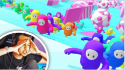 FALL GUYS _ از هم تیمی هام متن...