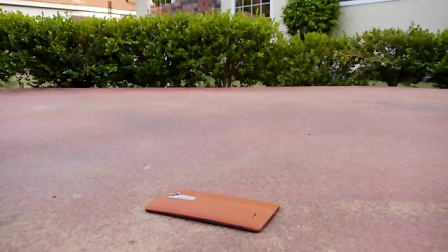 تست افتادن ال جی جی4 - LG G4 Drop Test دیوید بکهام