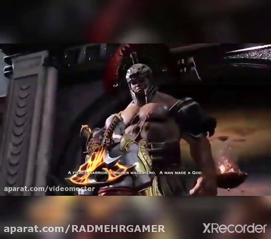 نبرد هرکول با کریتوس(god of war 3) از خودم