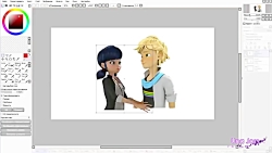 ازدواج مرینت وآدرین