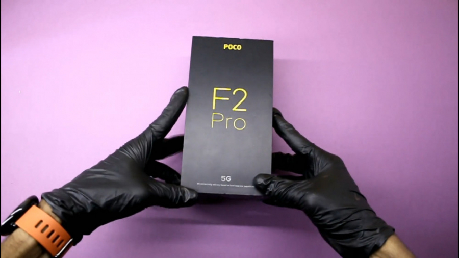 جعبه گشایی گوشی Poco f2 pro زیبایی پوست