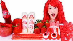 چالش غذا - تم قرمز