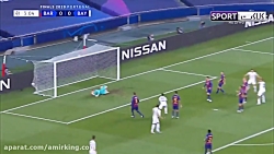 خلاصه بازی بارسلونا ۲ بایرن مو...