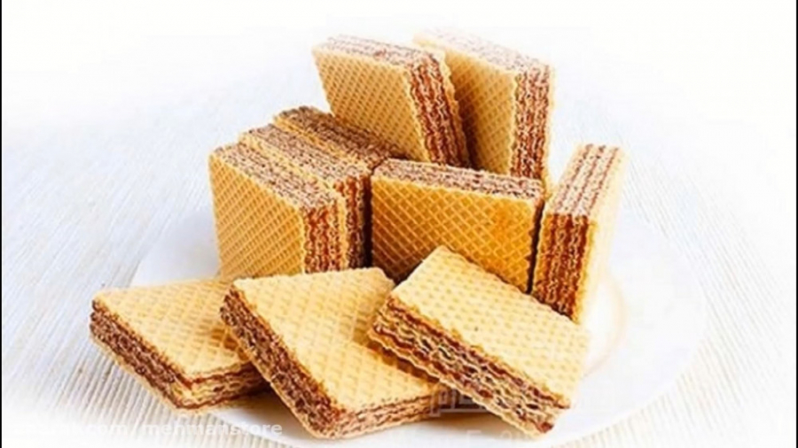 طرز تهیه ویفر خانگی سالم و خوشمزه جدید