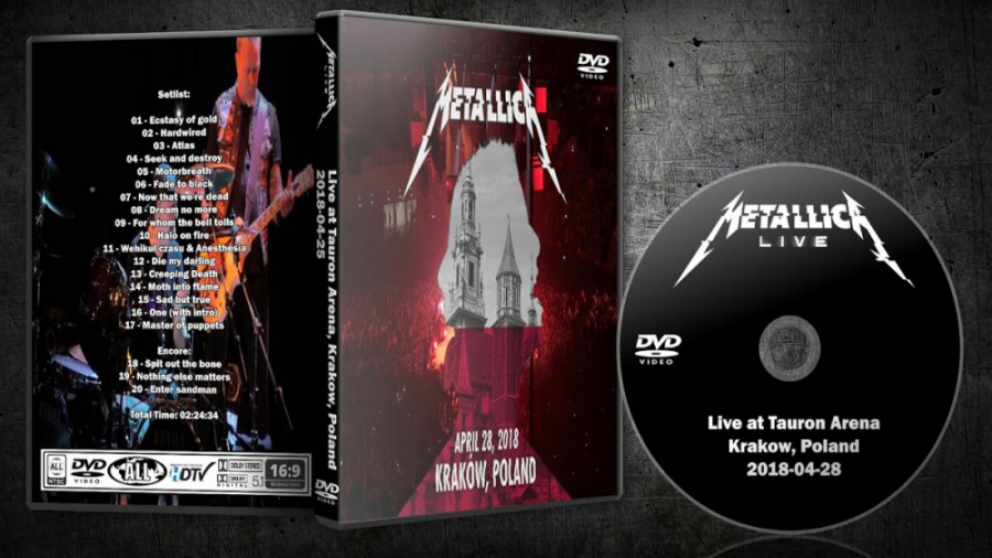 کنسرت کامل متالیکا / Metallica- Live In Kraków, Poland - April 28, 2018 زمان8386ثانیه