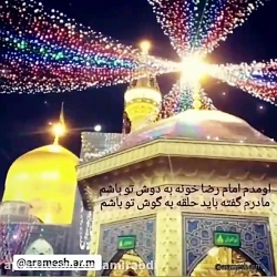 یا امام رضا آقاجون تولدت مبارک