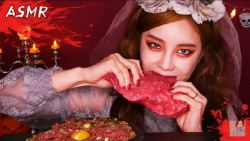 چالش غذا خوری اسمر | گوشت خام...