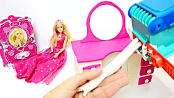 ساخت میز آرایش برای باربی با خ...