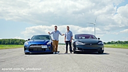 Tesla Model S Performance در مقابل Nissan GT-R
