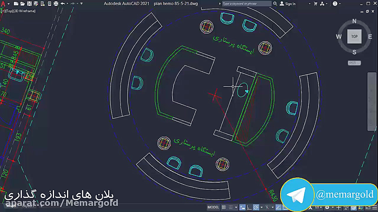 پلان بیمارستان دیالیز رضا عطاران