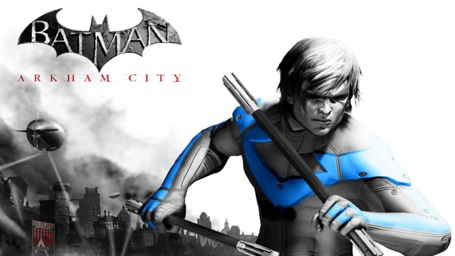 نایتوینگ در بتمن آرکام سیتی (Batman Arkham city : Nightwing)