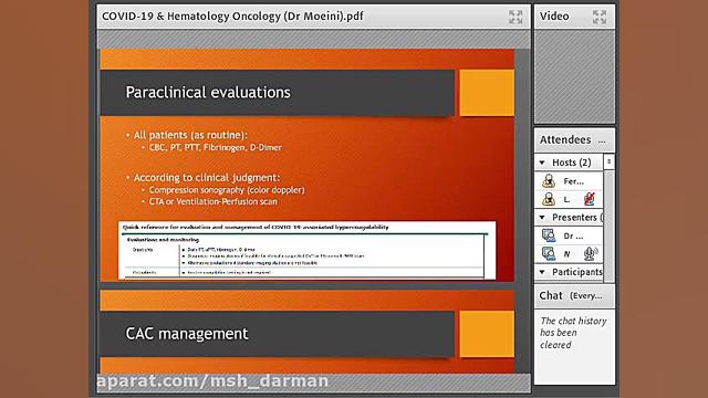 دکتر معینی_هماتولوژی در کووید19 هایفوتراپی