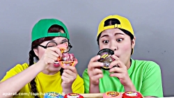 چالش جعبه های آدامس _ فود اسمر