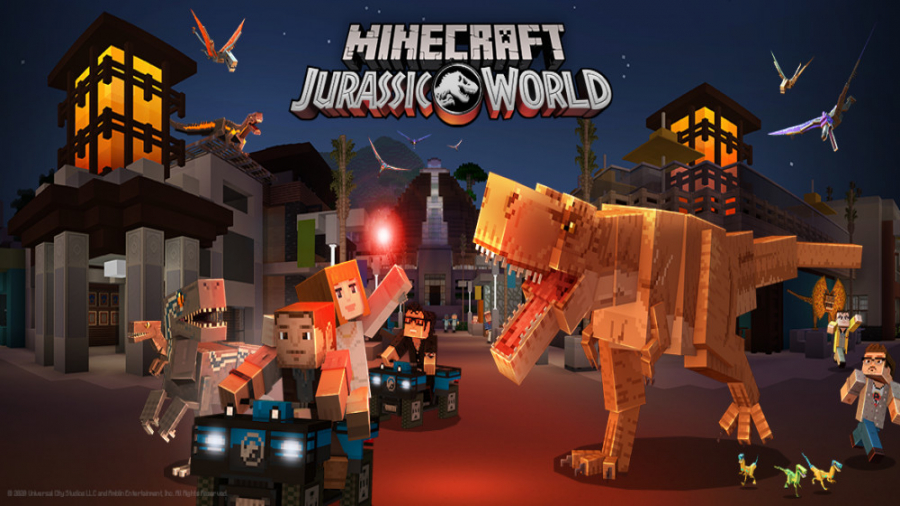 تریلر Minecraft: Jurassic World DLC