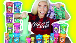 مخلوط کردن اسلایم ها