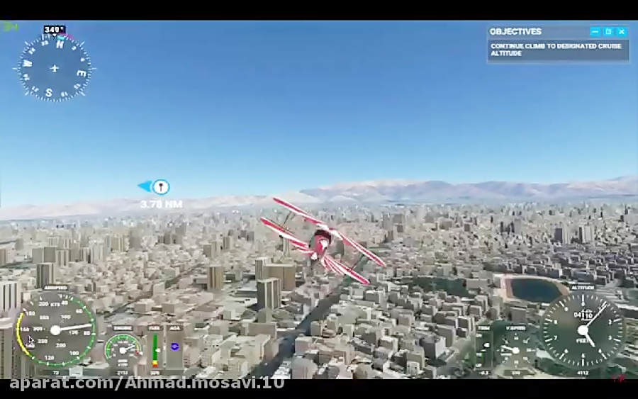 پرواز بر فراز آسمان تهران در انحصاری جدید مایکروسافت؛ Flight Simulator