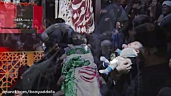 آیین وداع با پیکر مطهر شهید مد...