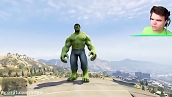 بازی کردن در نقش هالک GTA V